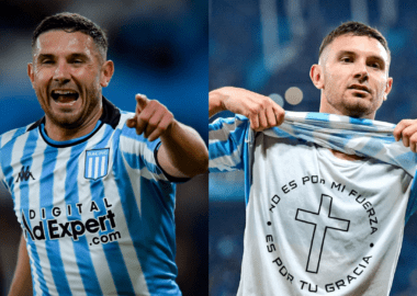 Maravilla Martínez, la figura de Racing vs Coquimbo