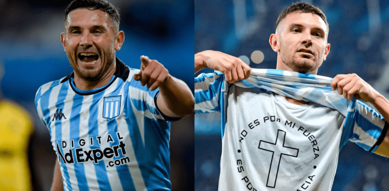 Maravilla Martínez, la figura de Racing vs Coquimbo