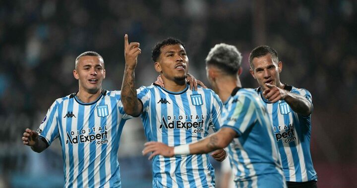 El Racing de Costas avanza a goles firmes