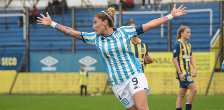 Fútbol Femenino: Racing festejó en Rosario