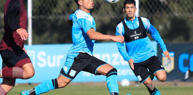 Racing jugó dos partidos amistosos contra Lanús