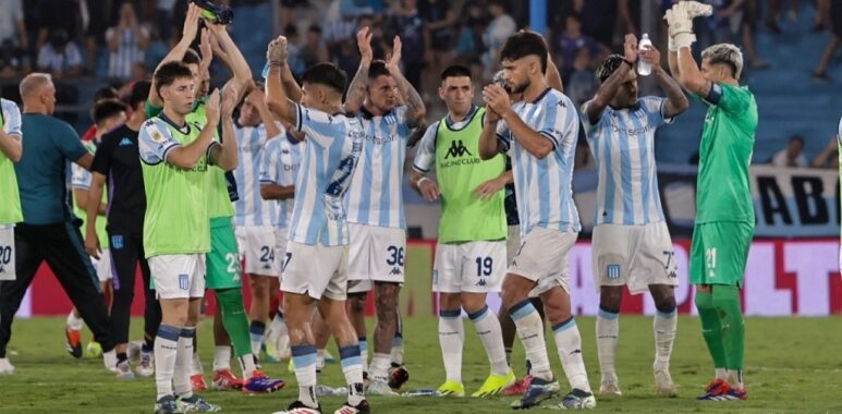 Racing perdió como local en la previa a la Recopa