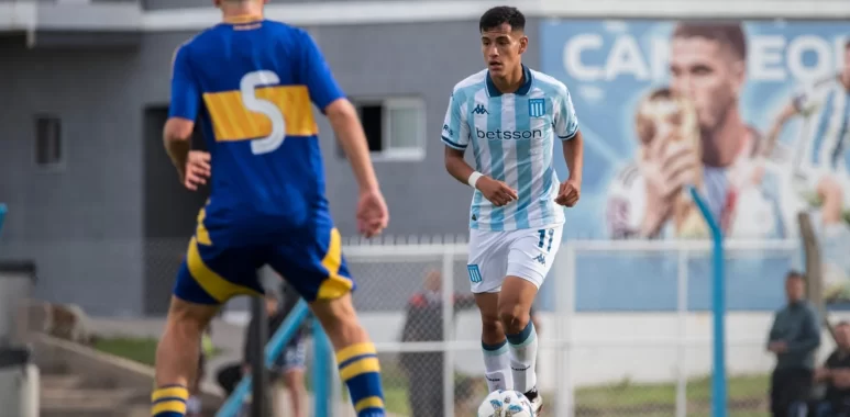 La Reserva de Racing perdió con Boca por goleada